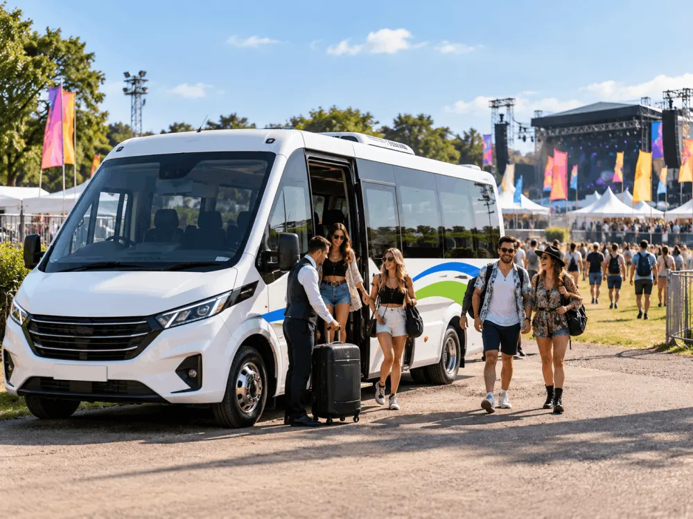 Event minibus and coach hire