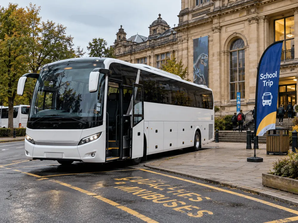 School trip minibus and coach hire
