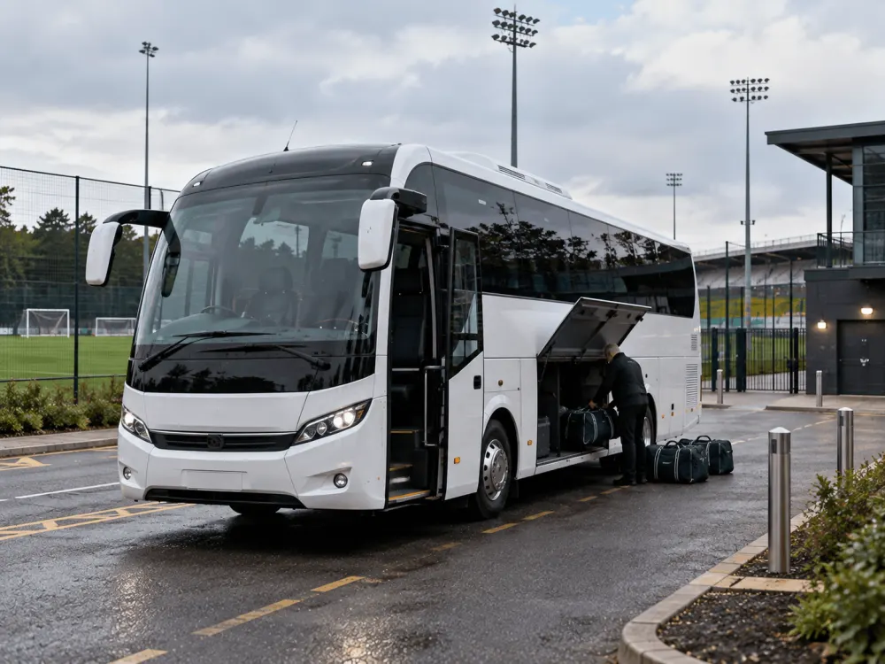 Sports team minibus and coach hire